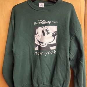 Mickey vintage Disney Store New York City sweatshirt- Size Large